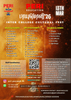 PAAYUMOLI'26 Cultural Fest Poster